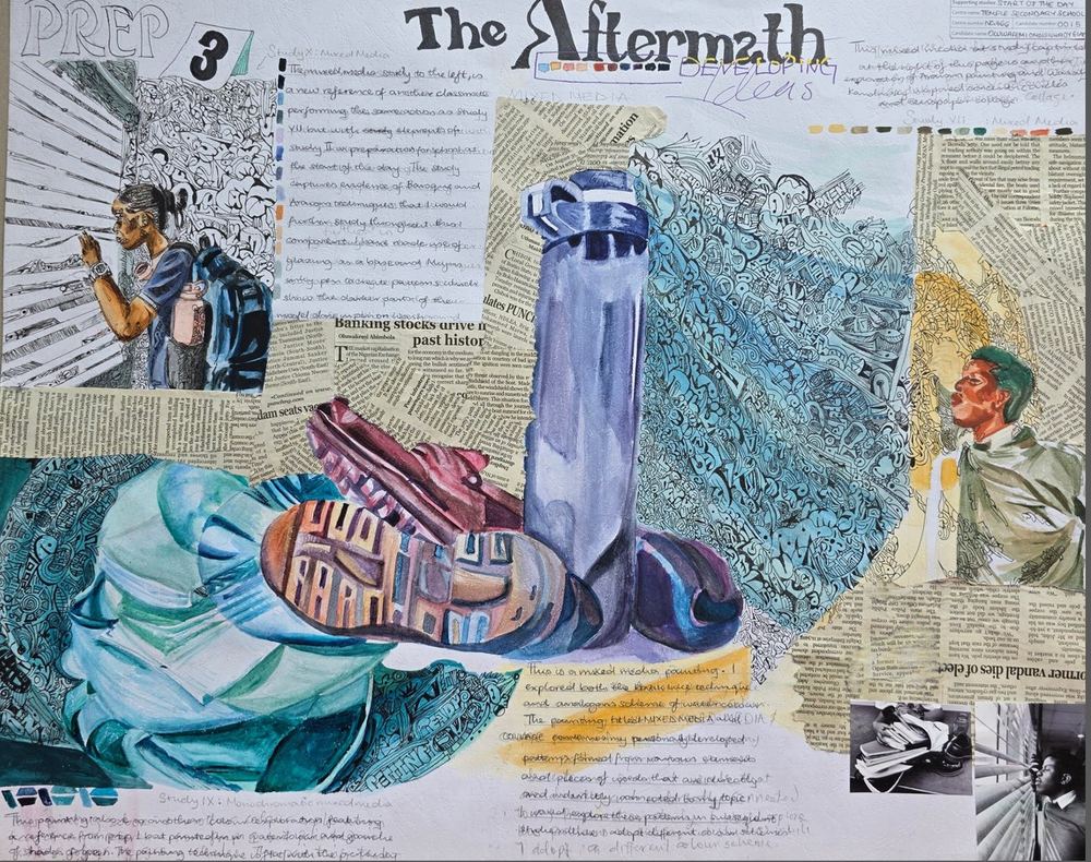Prep 6 - Reginald Gammon watercolour study