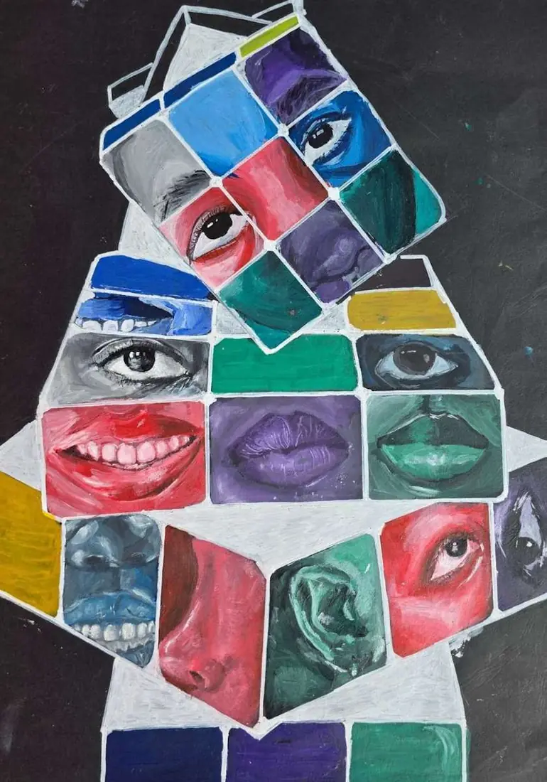Close-up detail study