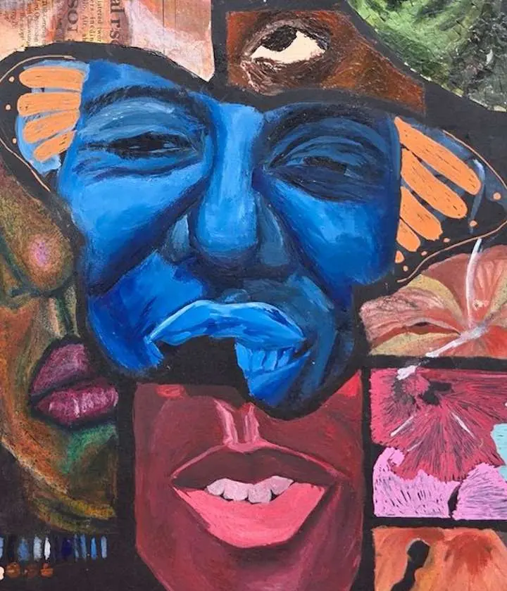 Mixed media study