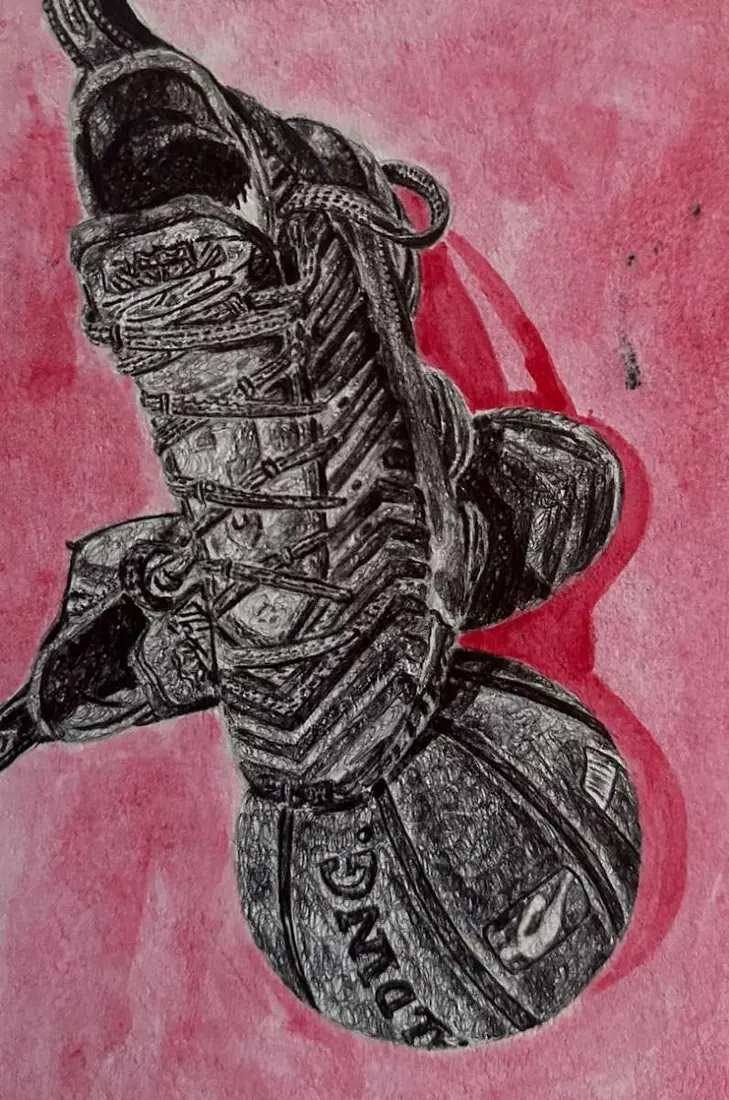 Pen on wash study