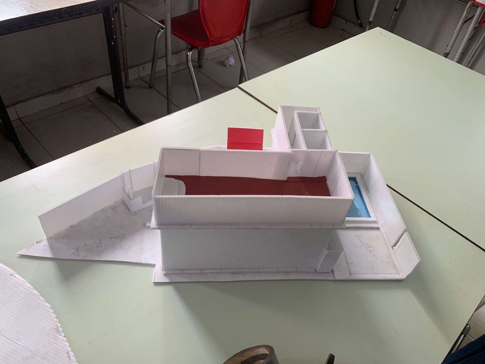 3D project work - sculptural student piece