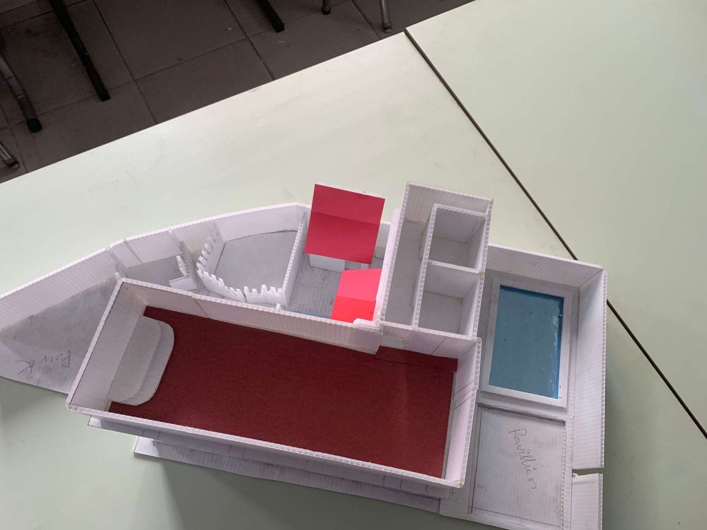 3D project work - constructed student piece
