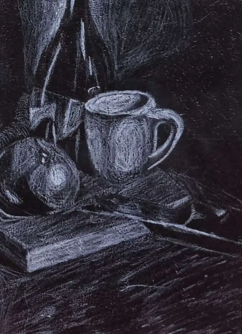 Charcoal study, piece 1