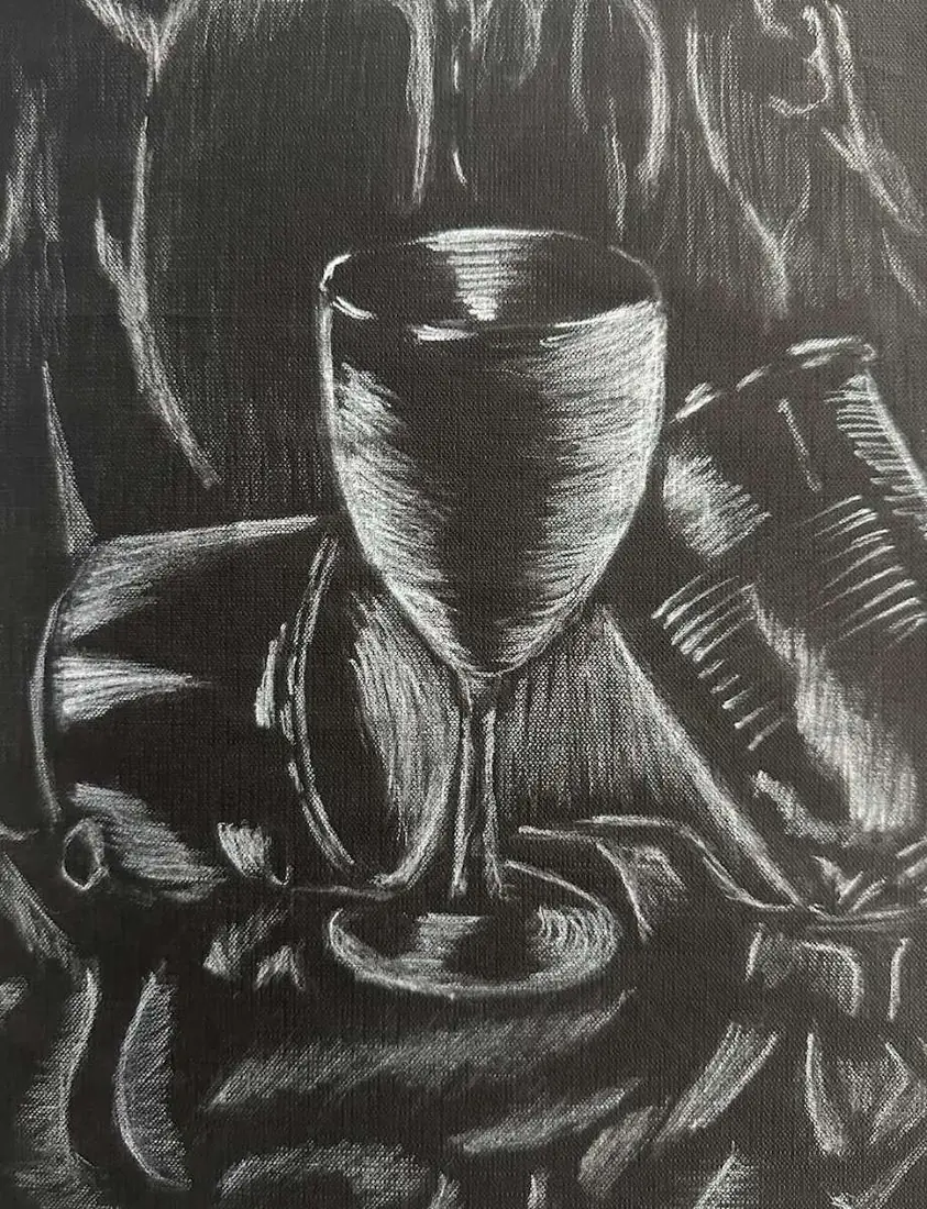 Charcoal study, piece 5