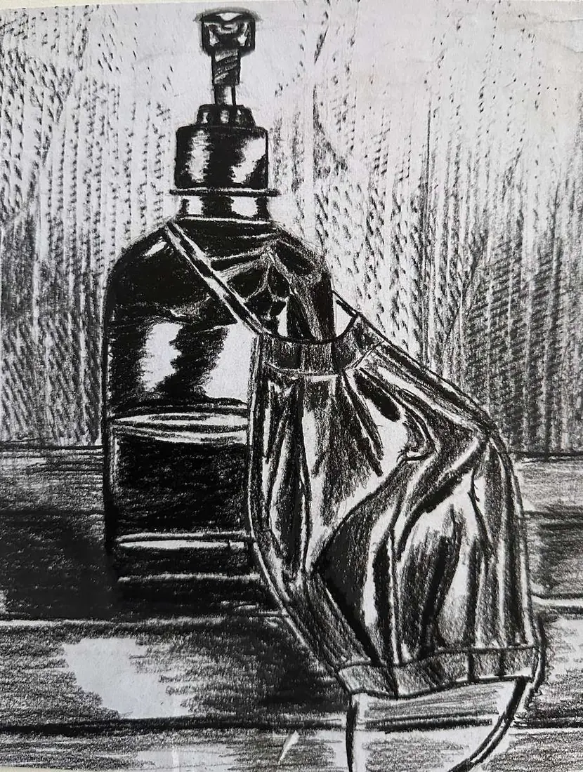 Charcoal study, piece 7