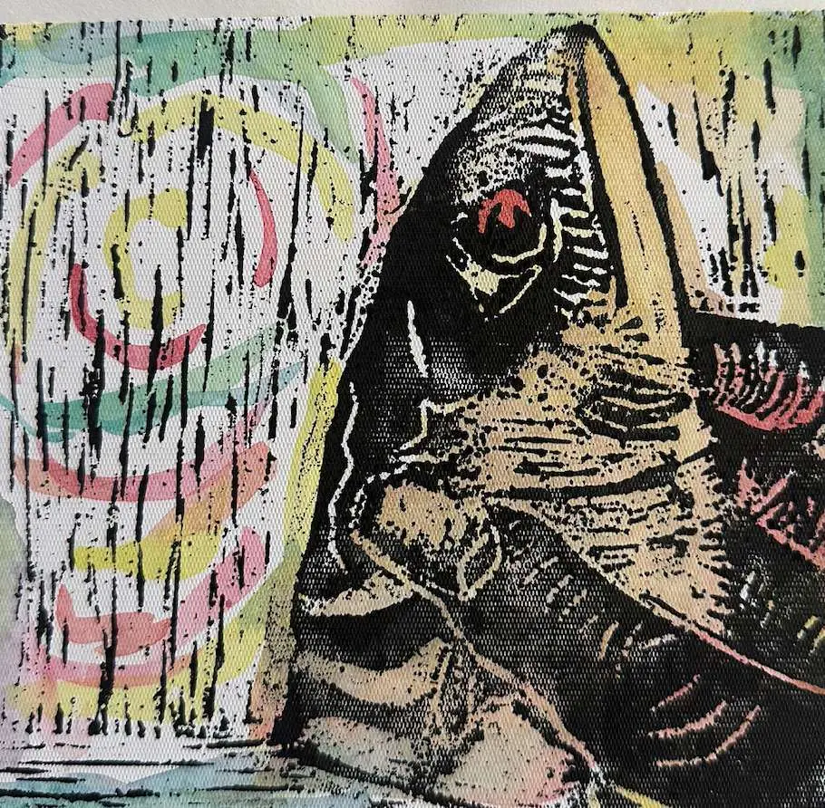 Linocuts study, piece 1