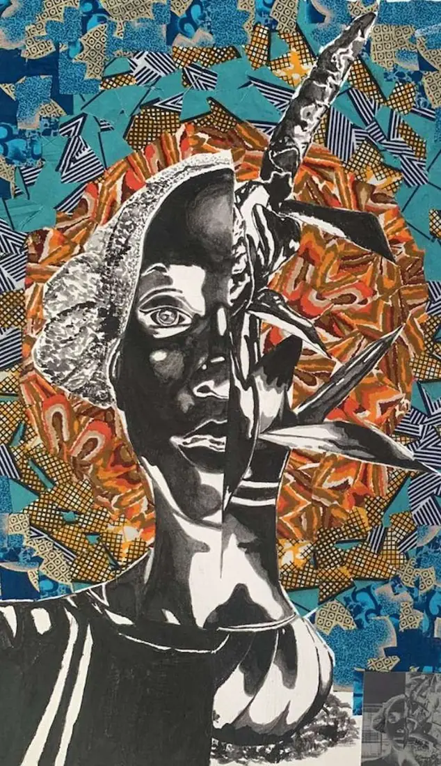 Mixed Media study, piece 1