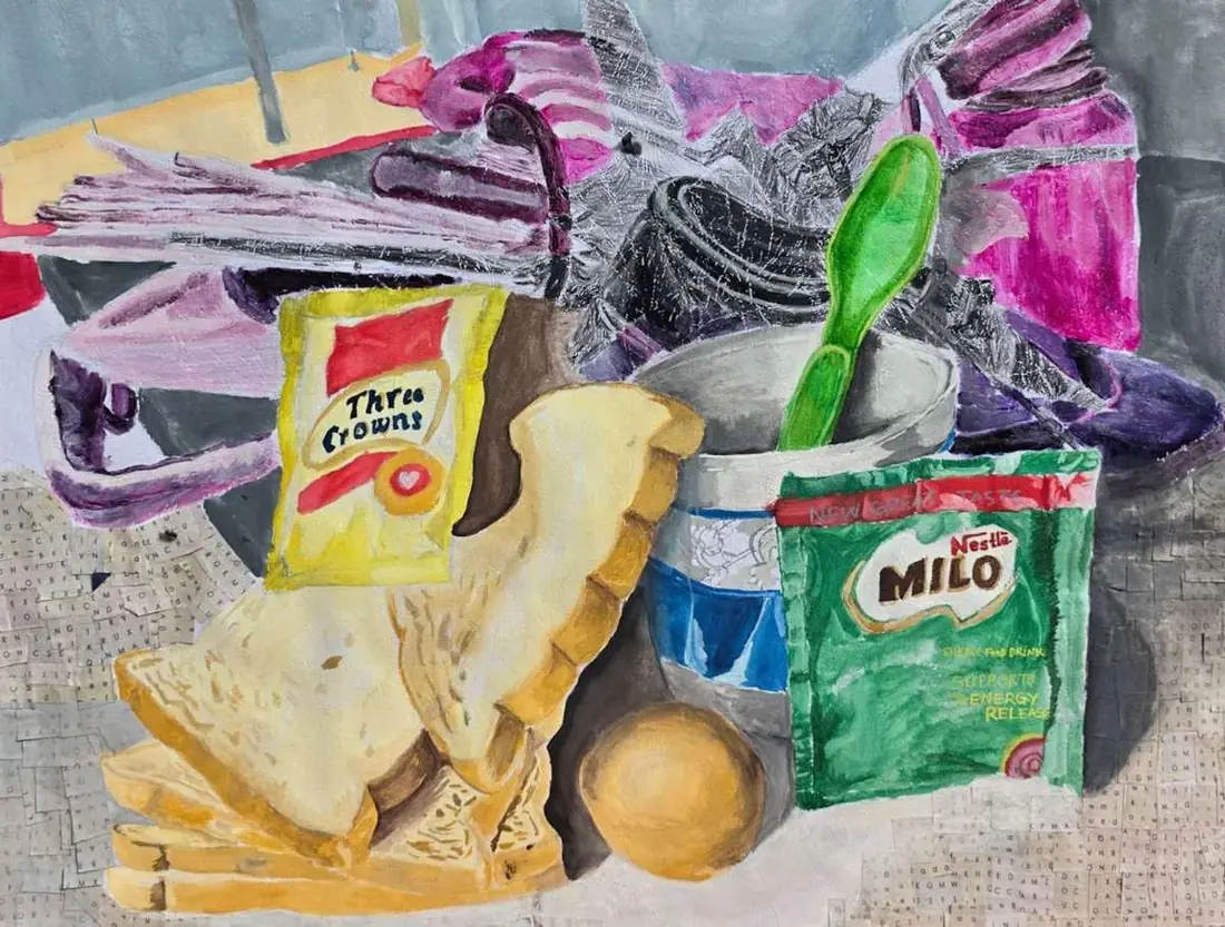 Mixed Media study, piece 10