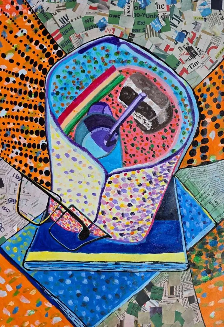Mixed Media study, piece 11