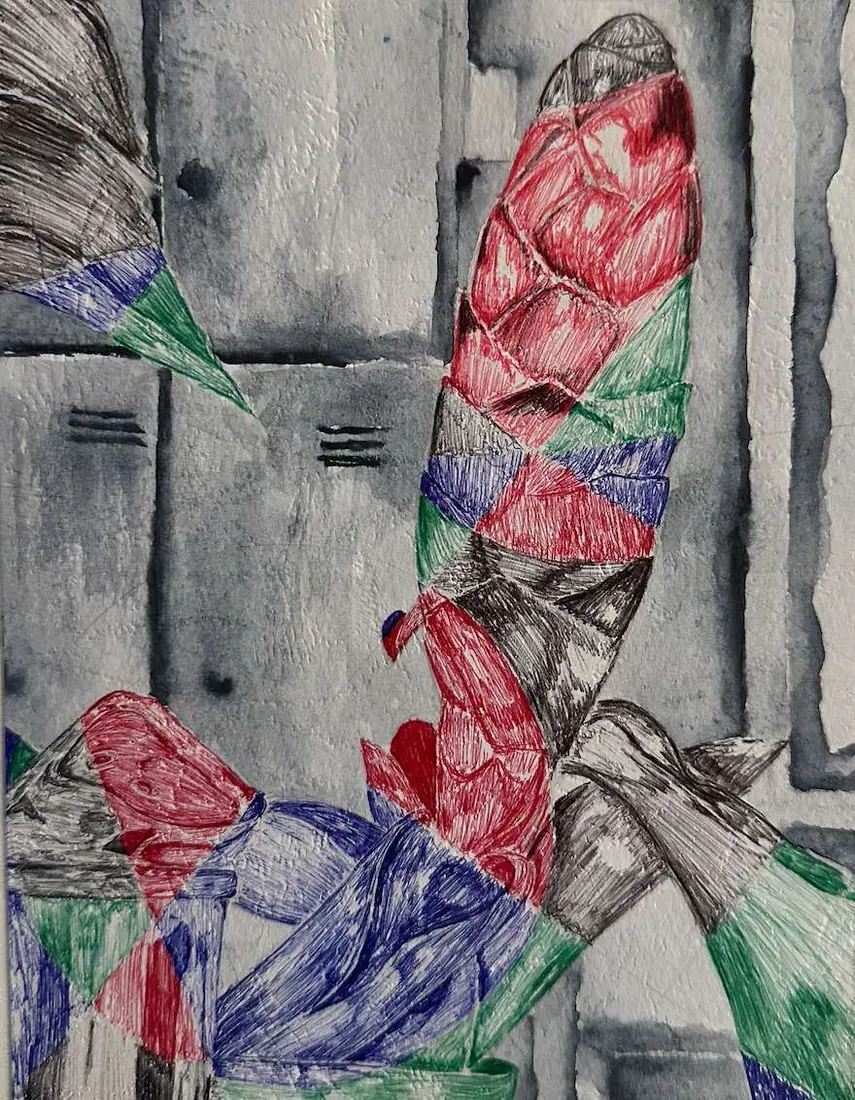 Mixed Media study, piece 14
