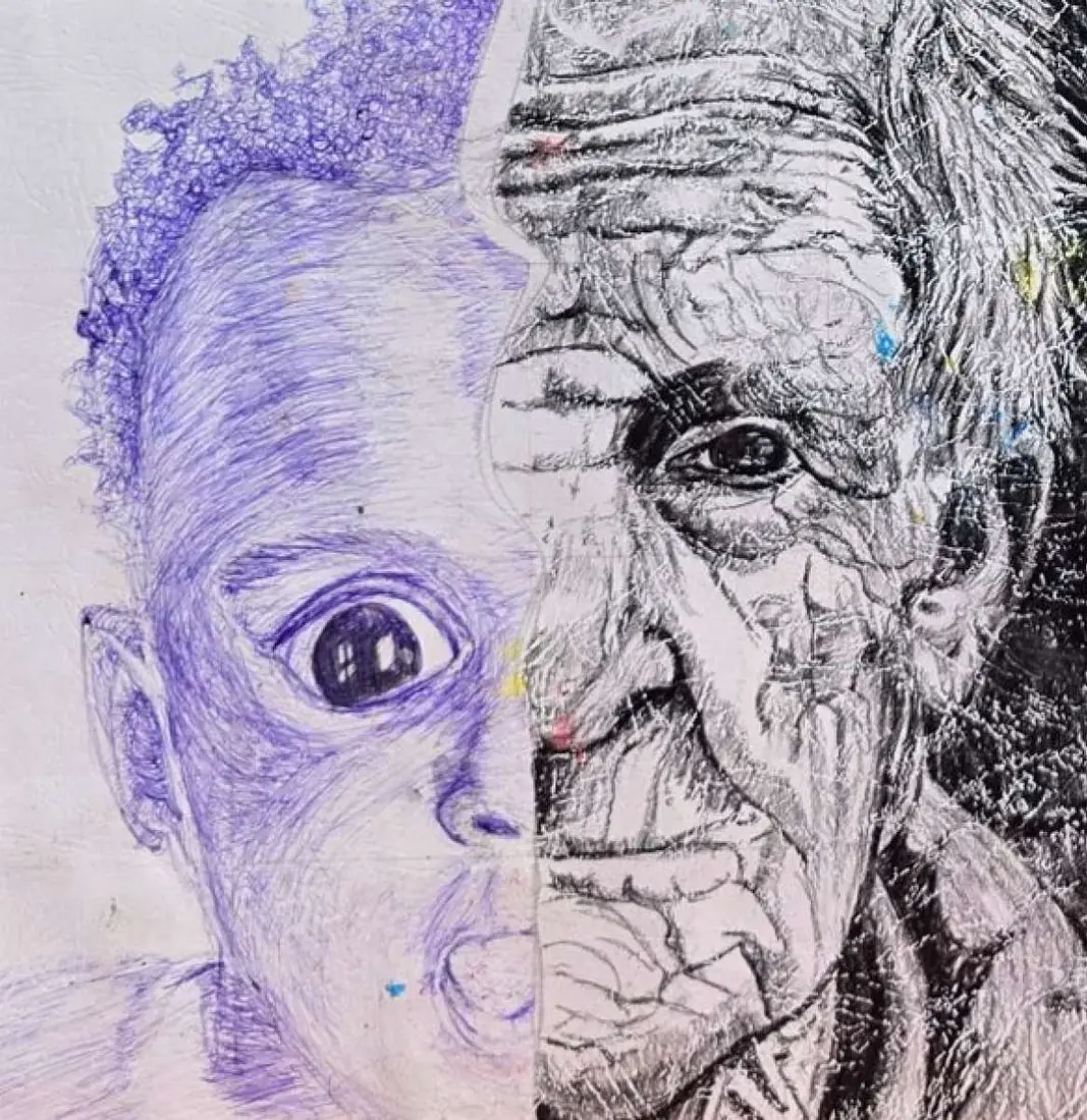 Mixed Media study, piece 8