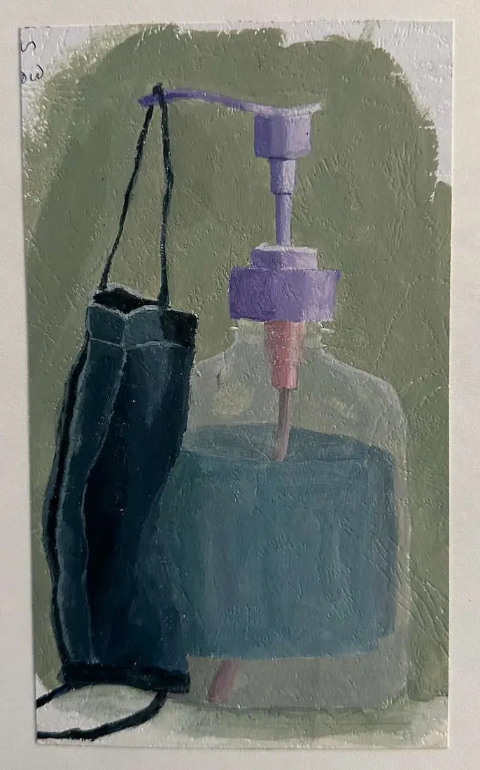 Oil & Acrylic study, piece 15