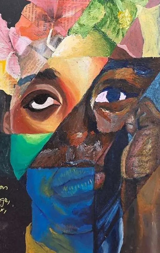 Oil & Acrylic study, piece 2