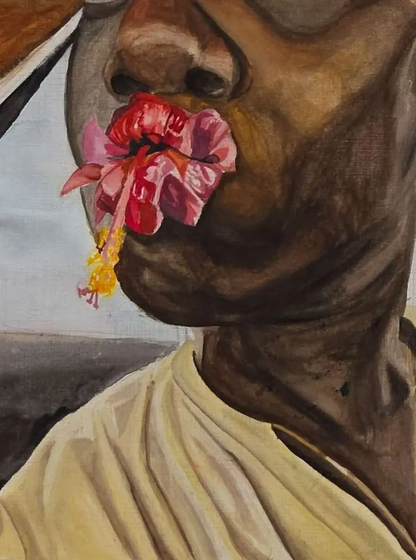 Oil & Acrylic study, piece 8