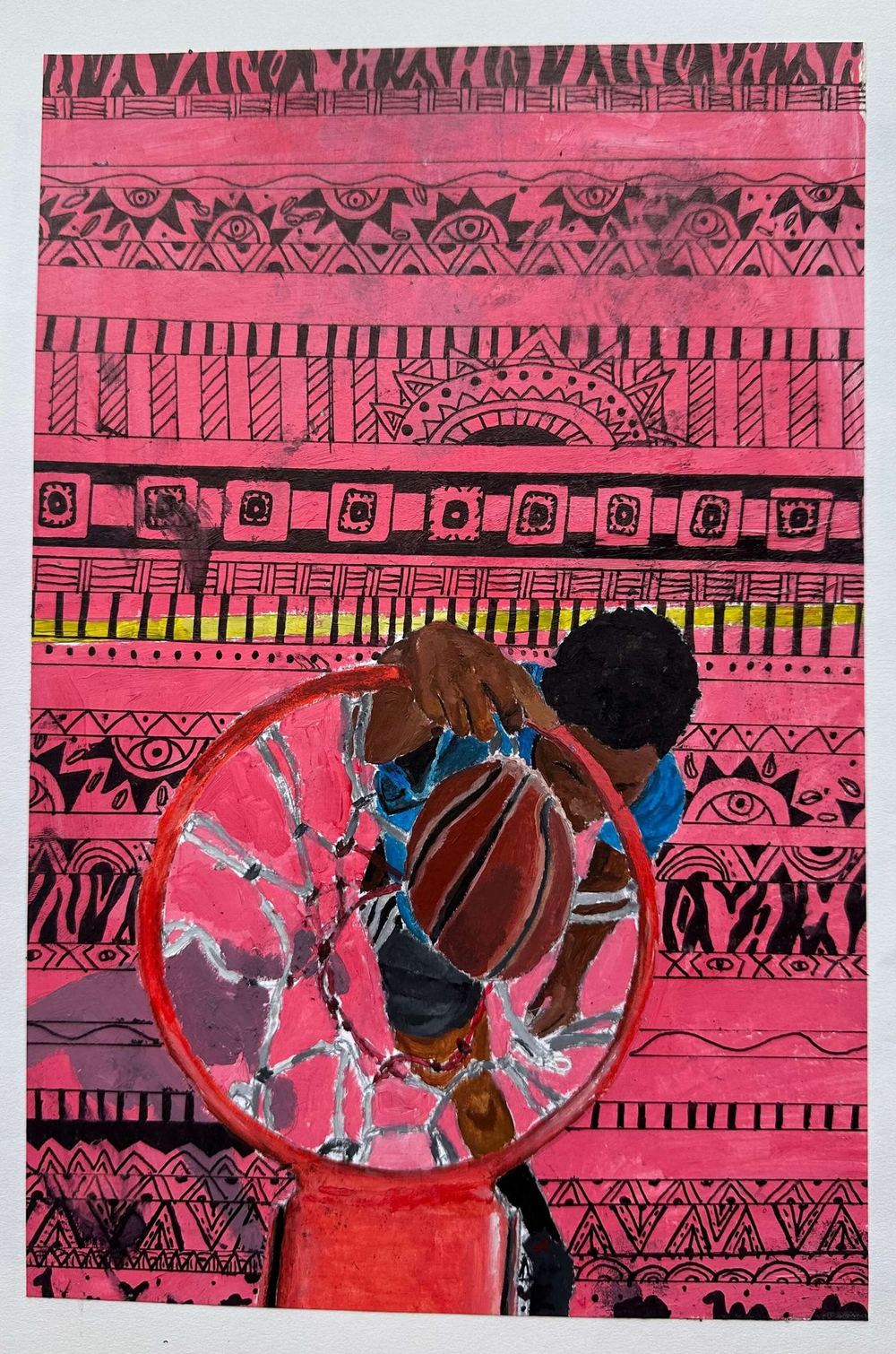IGCSE sketchbook extract - artist research and studies