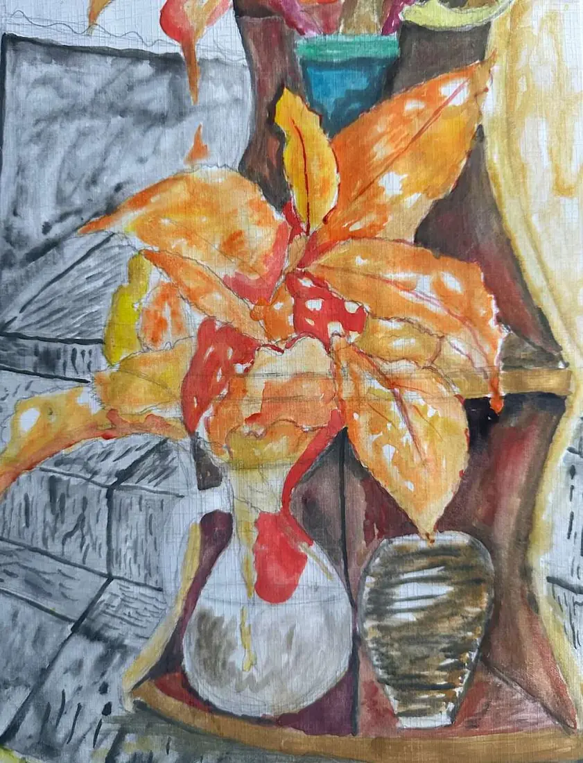Watercolour study, piece 1