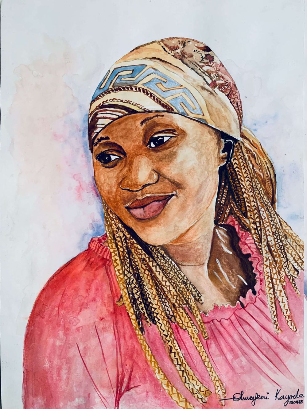 Commissioned artwork by Femi Kayode