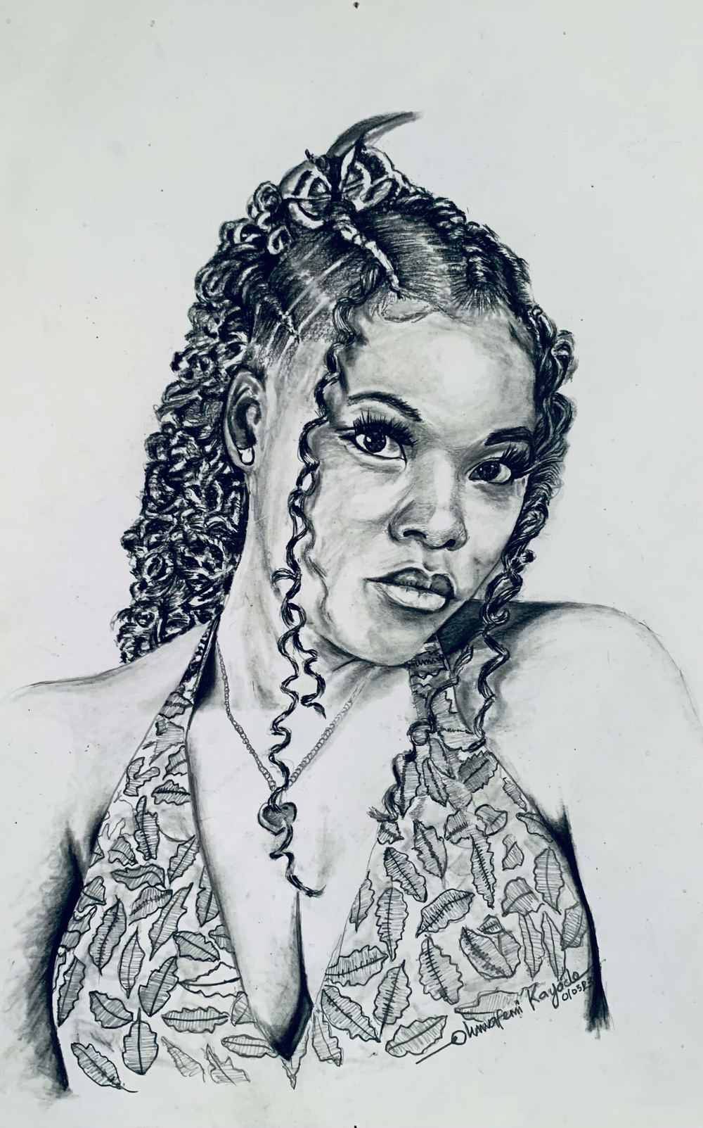 Commissioned artwork by Femi Kayode