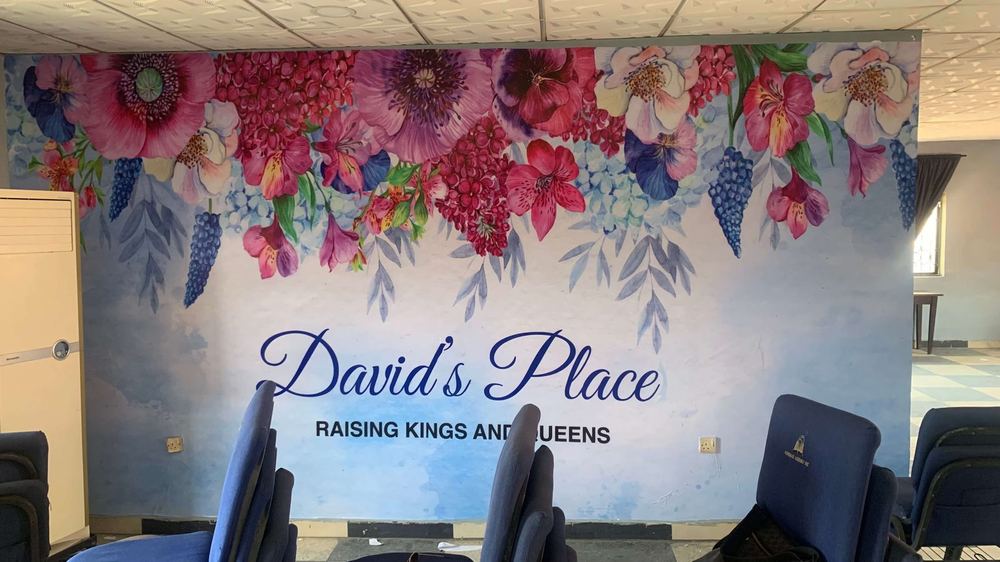 Mural and wall design by Femi Kayode