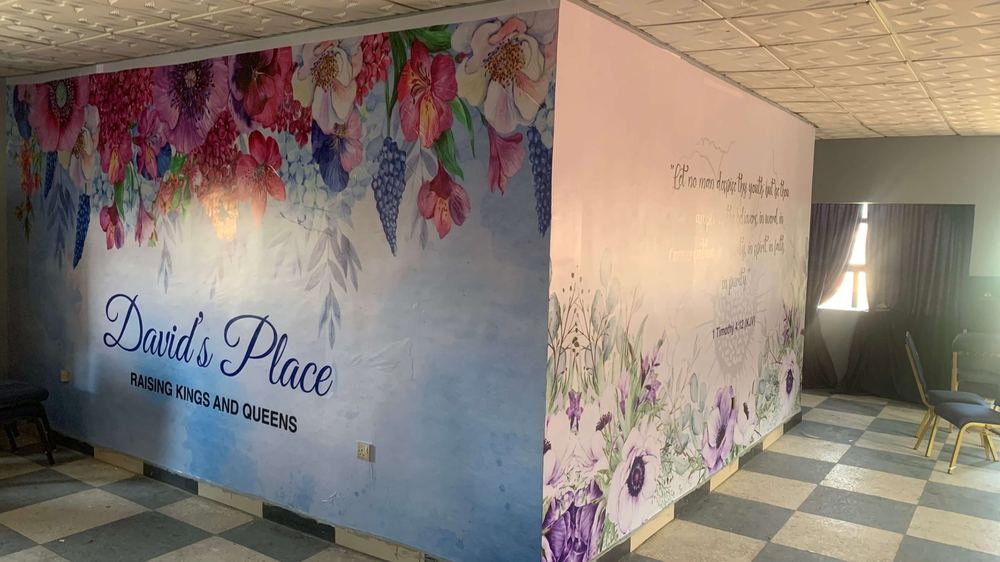 Mural and wall design by Femi Kayode